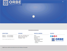 Tablet Screenshot of orbesa.com.co